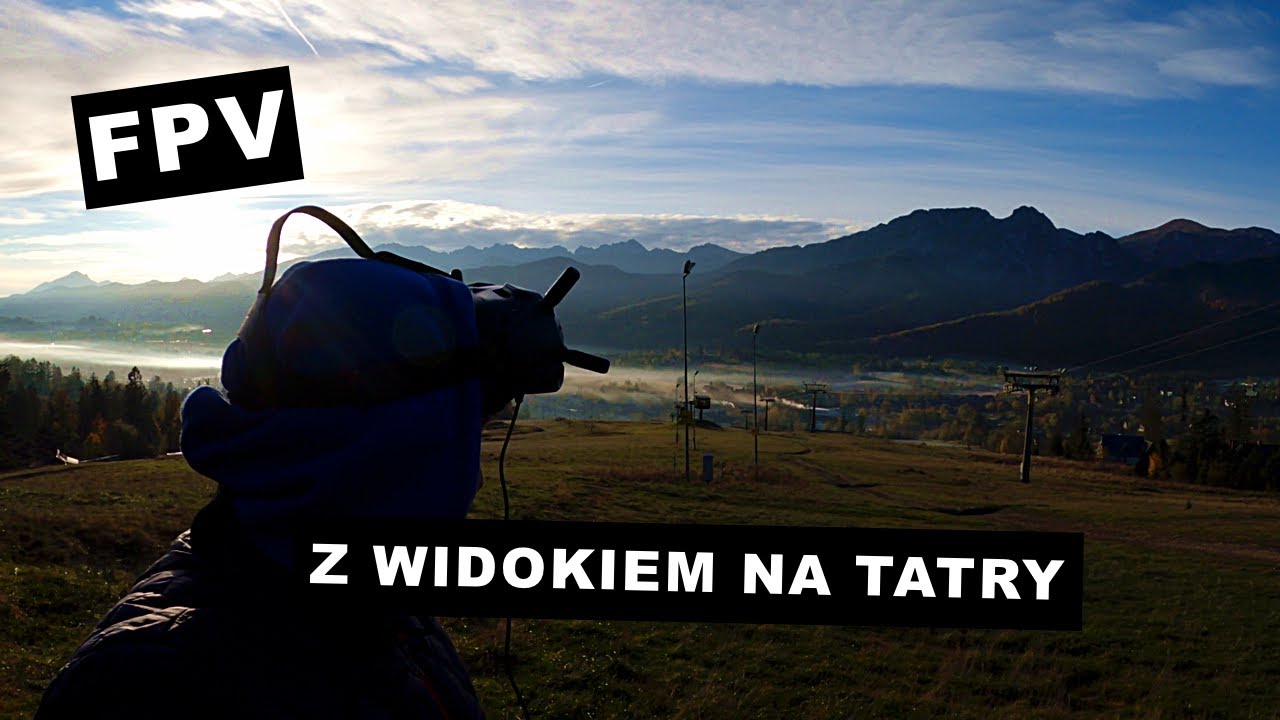 LATANIE DRONEM Z WIDOKIEM NA TATRY💥 FPV i wschód słóńca w górach.