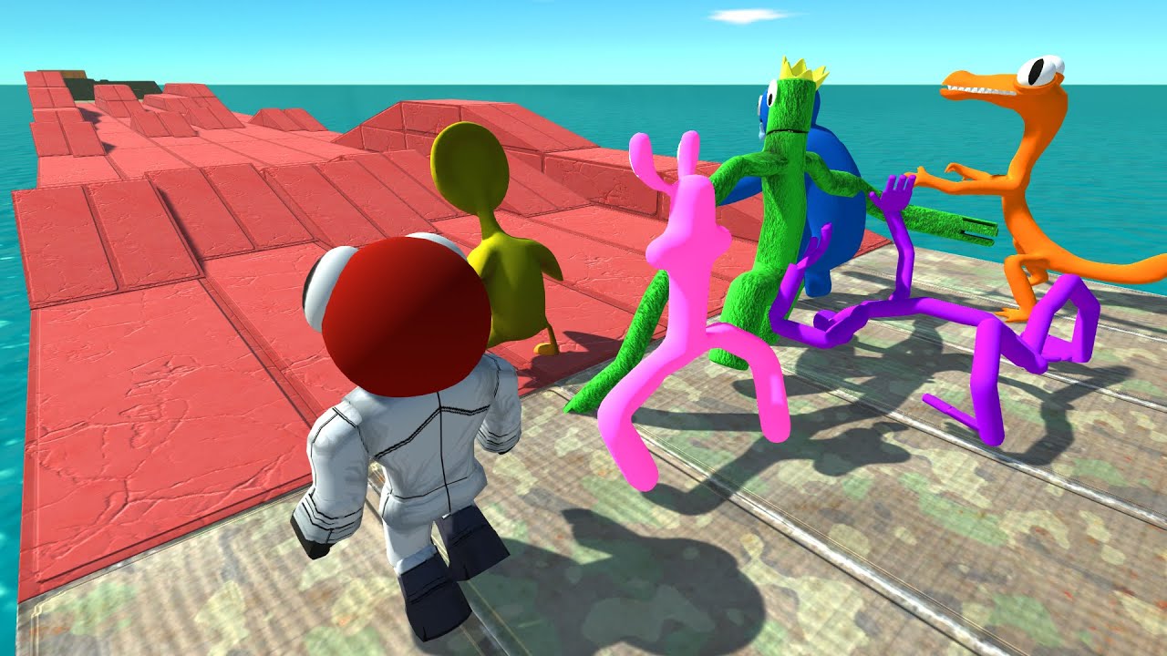Rainbow Friends Race | Who is The Fastest? - ARBS