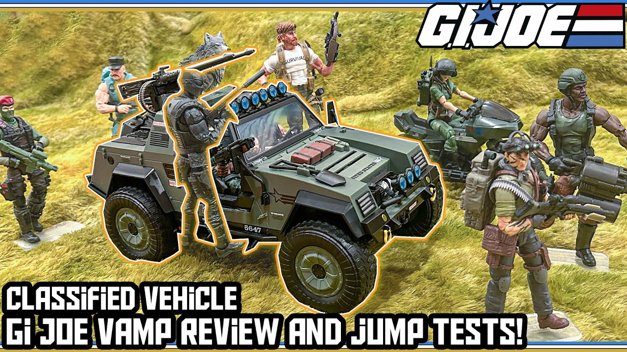 Gi Joe Classified VAMP - Jump Tests and Review