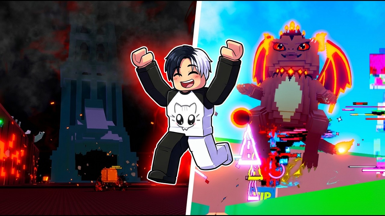 NOVA TORRE E NOVO INFINITY APELÃO ATUALIZAÇÃO NO FUJA DO TSUNAMI PARA BRAINROTS