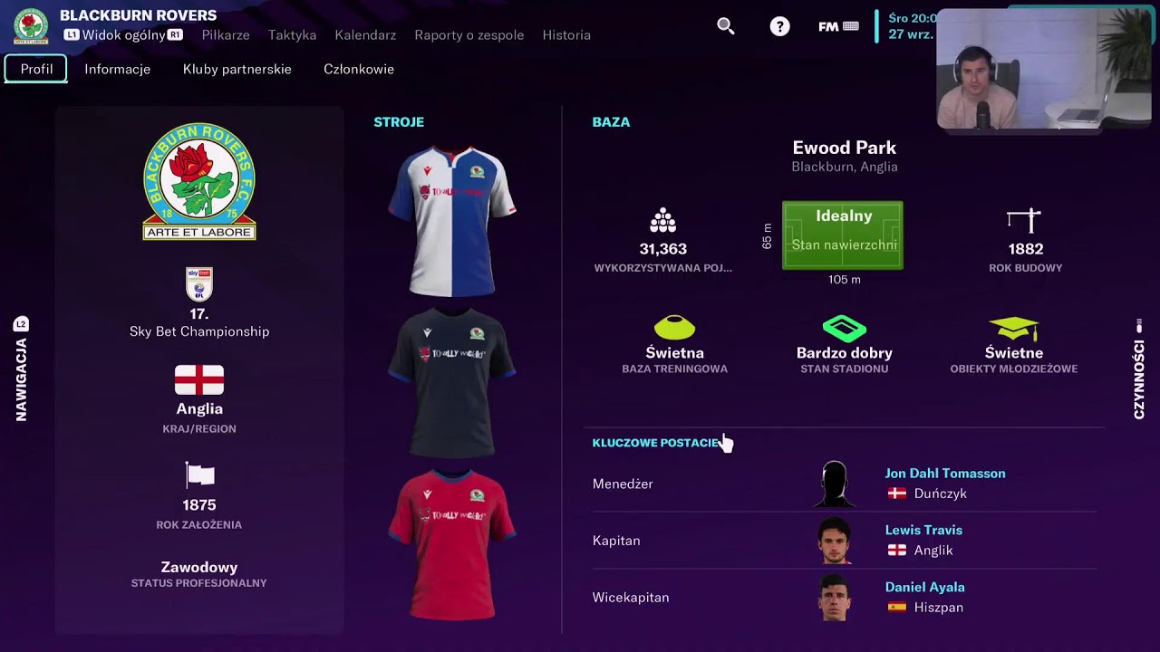 Football Manager 2023 Console PS5 #16 Kontuzje osłabiają nasz zesp&oacute;ł w pierwszej fazie sezonu