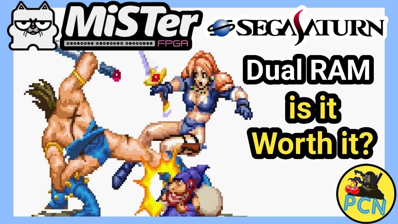 ПРОВЕРЕНО ДВОЙНОЕ ЯДРО SD RAM | Sega Saturn | MiSTer FPGA