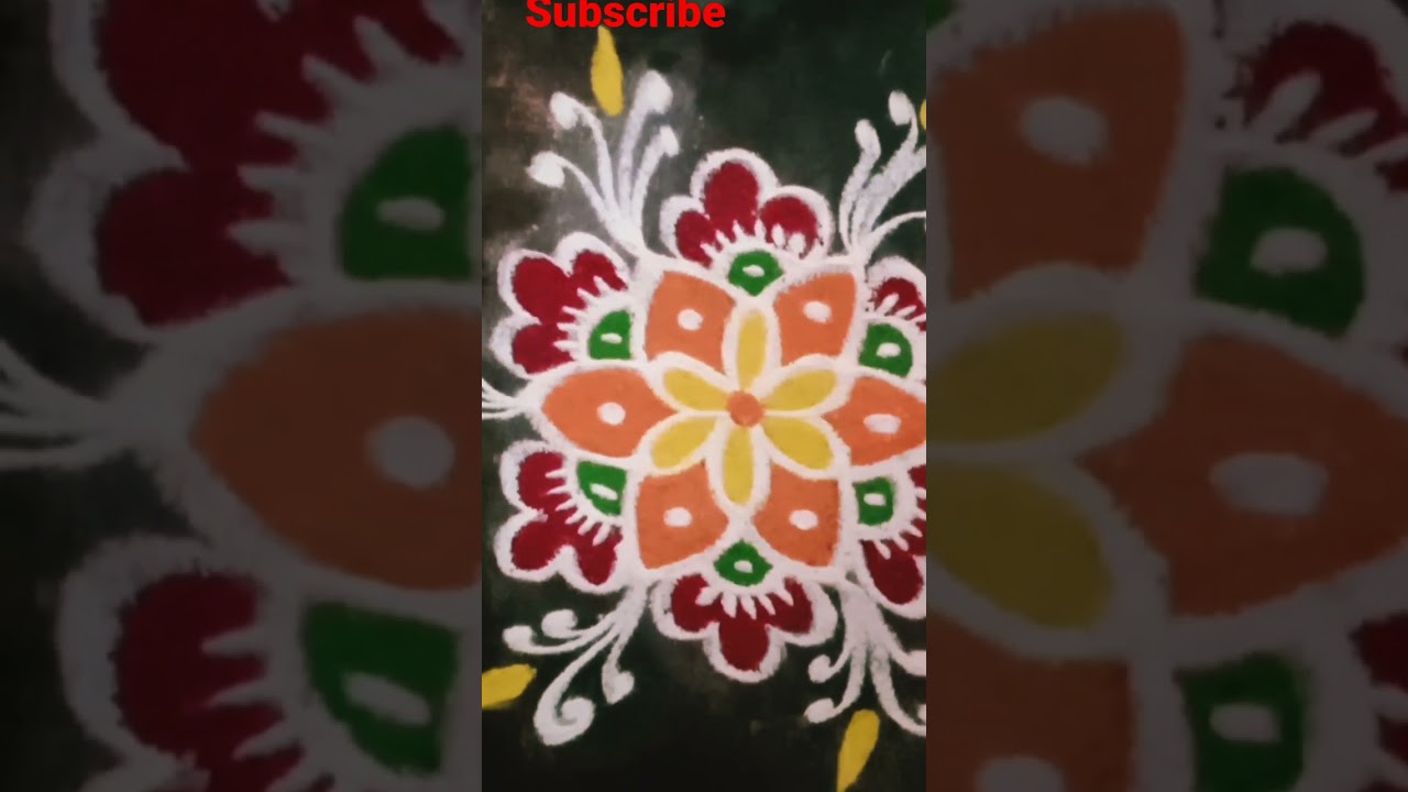 easy friday rangoli
