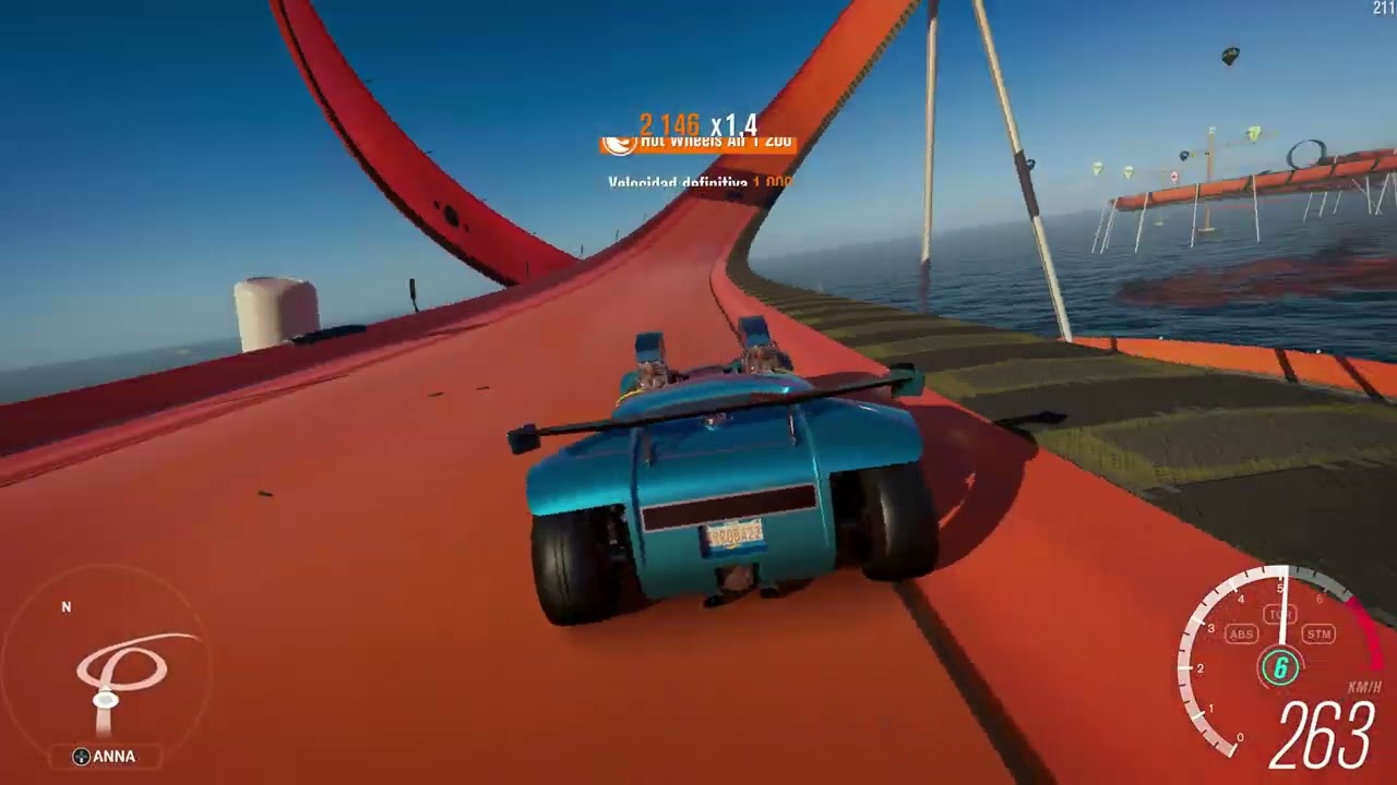 Forza Horizon 3 hot weels DLC. Hoy jugamos con loopings. Ray tracing RTX 4070 super 200 fps
