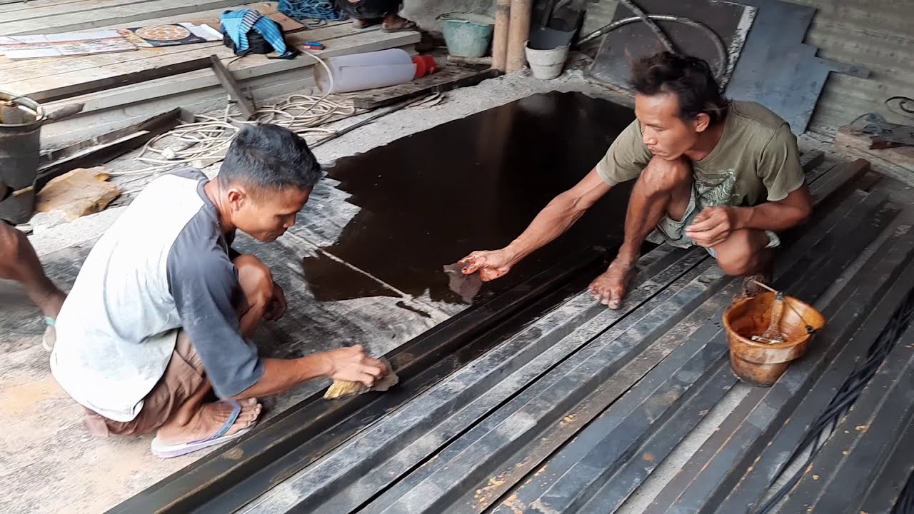 Tutorial Seting Cetakan Kolom Pagar Beton Precast