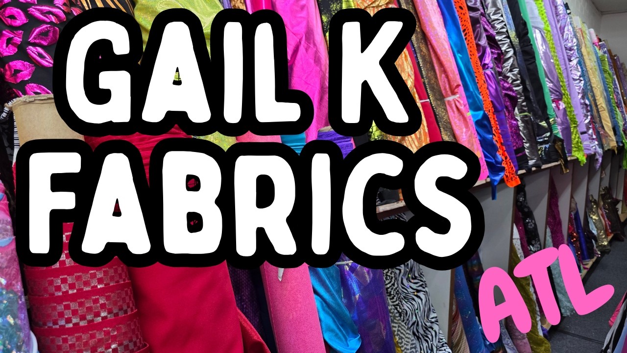 Я посетила КЛАССИЧЕСКИЙ магазин тканей в Атланте! Действительно ли в Gail K Fabrics выбор тканей ...