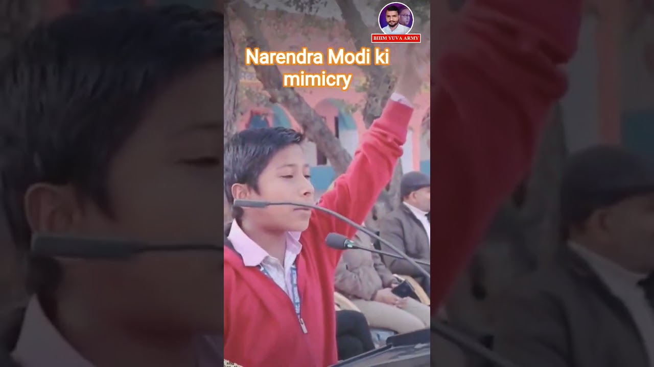 narendra modi ki mimicry 