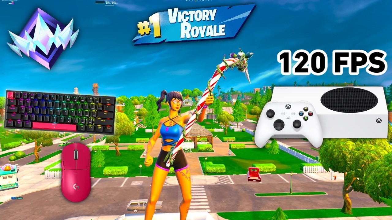 Fortnite Unreal Ranked Reload On Xbox Series S | Keyboard & Mouse Gameplay | 120 FPS | 4K
