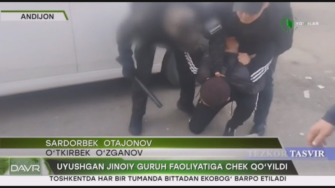 Uyushgan jinoiy guruh faoliyatiga chek qoʻyildi (Andijon)