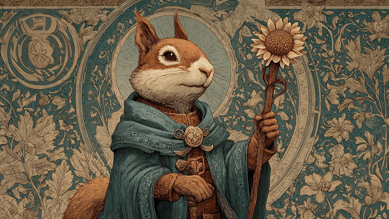 Keeper of the Golden Bloom - Soothing Whimsical Music for Gentle Focus