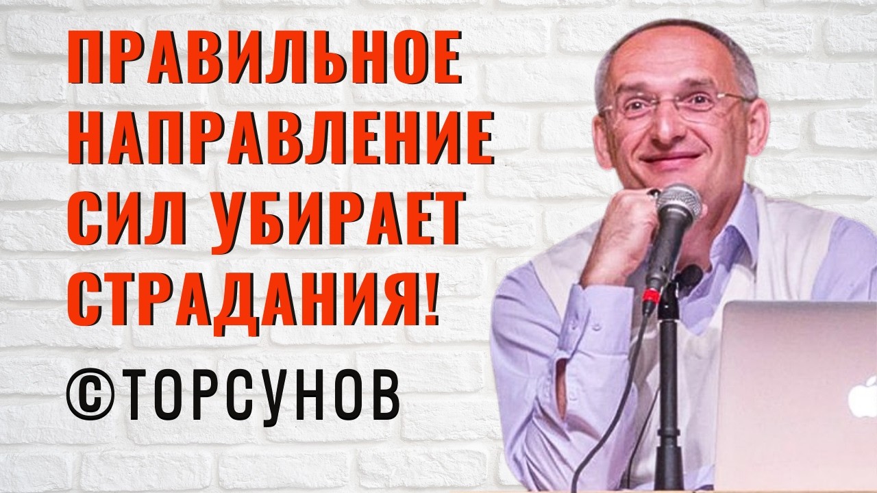 Правильное направление сил убирает страдания! Торсунов лекции