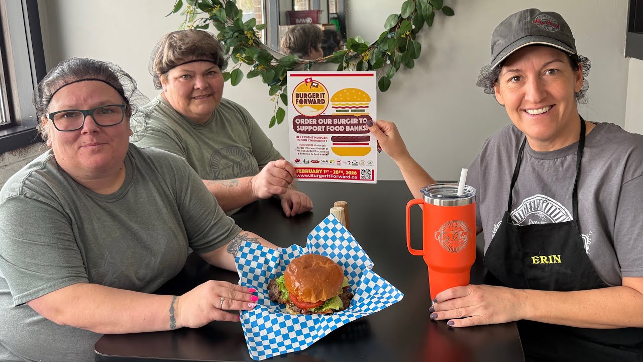 Burger it Forward this February at Big Chief Drive In Wallaceburg 