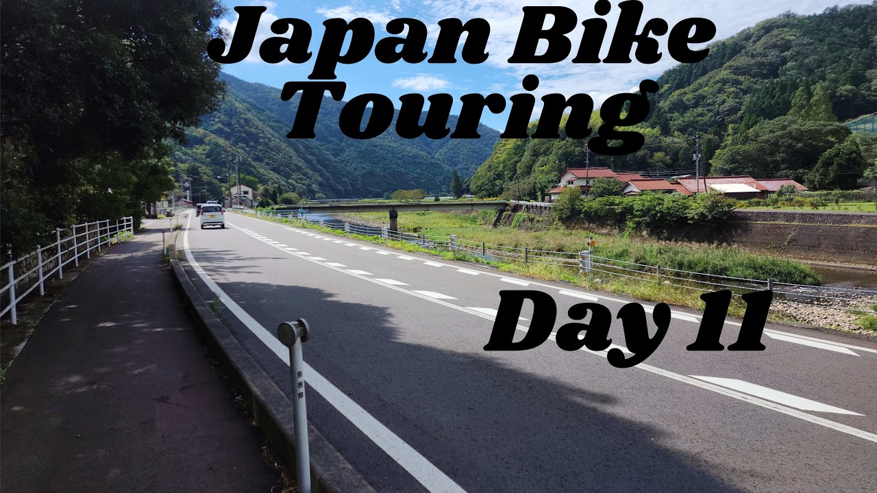 Japan Bike Touring Day 11: Tsuwano - Hiroshima