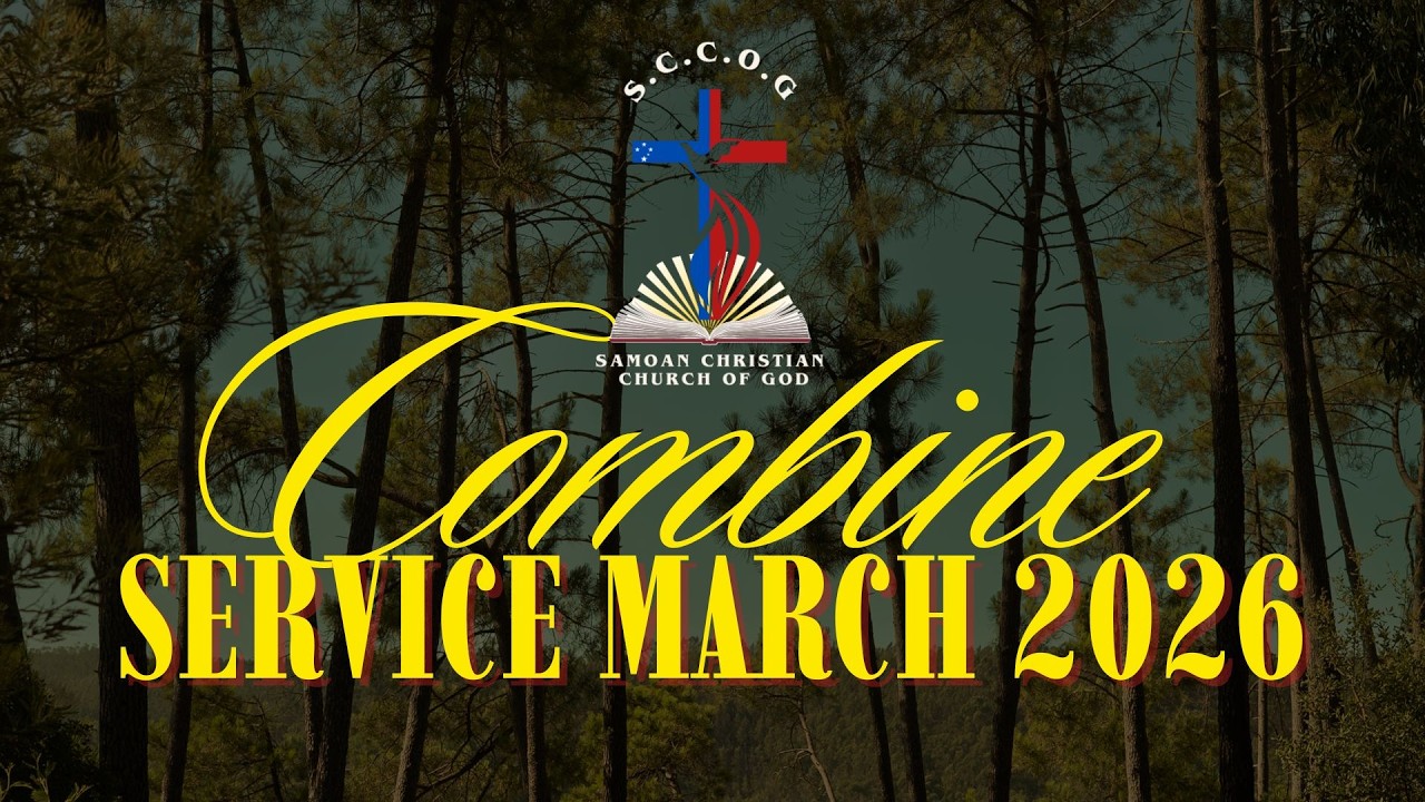 SCCOG COMBINE SERVICE | MARCH 2026