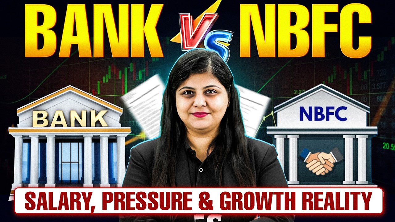 Bank vs NBFC Salary Difference Explained | BFSI Jobs, Growth, Pressure & Reality Check