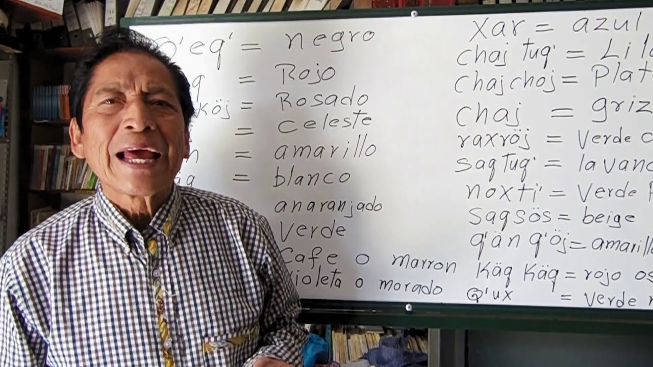 Los colores en Kaqchikel