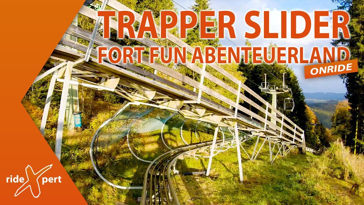 Trapper Slider - Fort Fun Abenteuerland - Onride by RideXpert