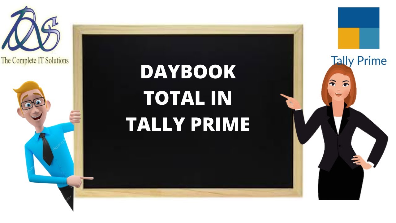DAYBOOK TOTAL IN TALLY PRIME