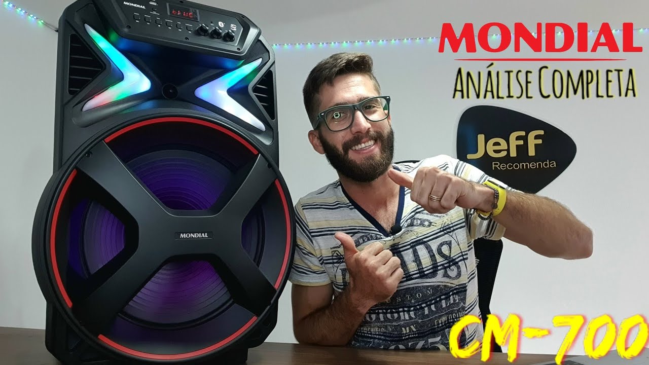Caixa de som MONDIAL CONNECT LIGHT PLUS CM-700 700W: Um dos melhores Custo BENEFÍCIO! (Review)