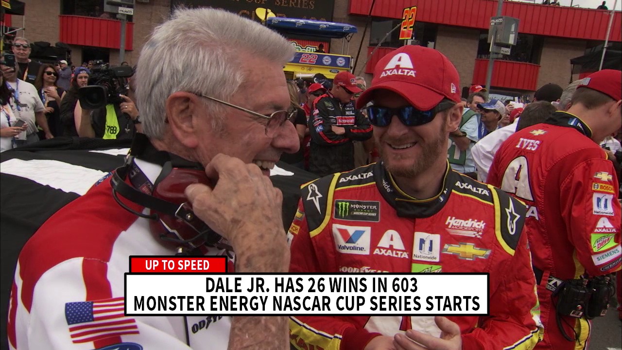 Crew Chief Chris Rice reacts to Junior's retirement news