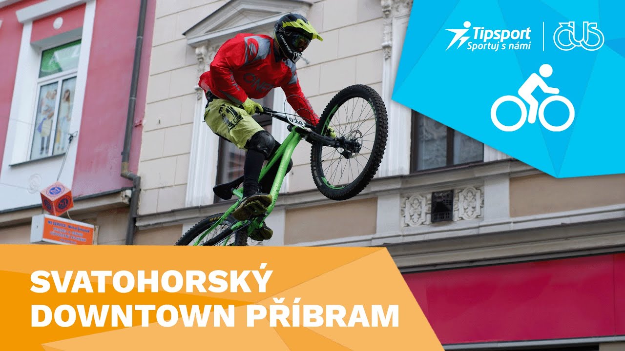 Svatohorský Downtown Příbram | Městský sjezd na mtb 🚲