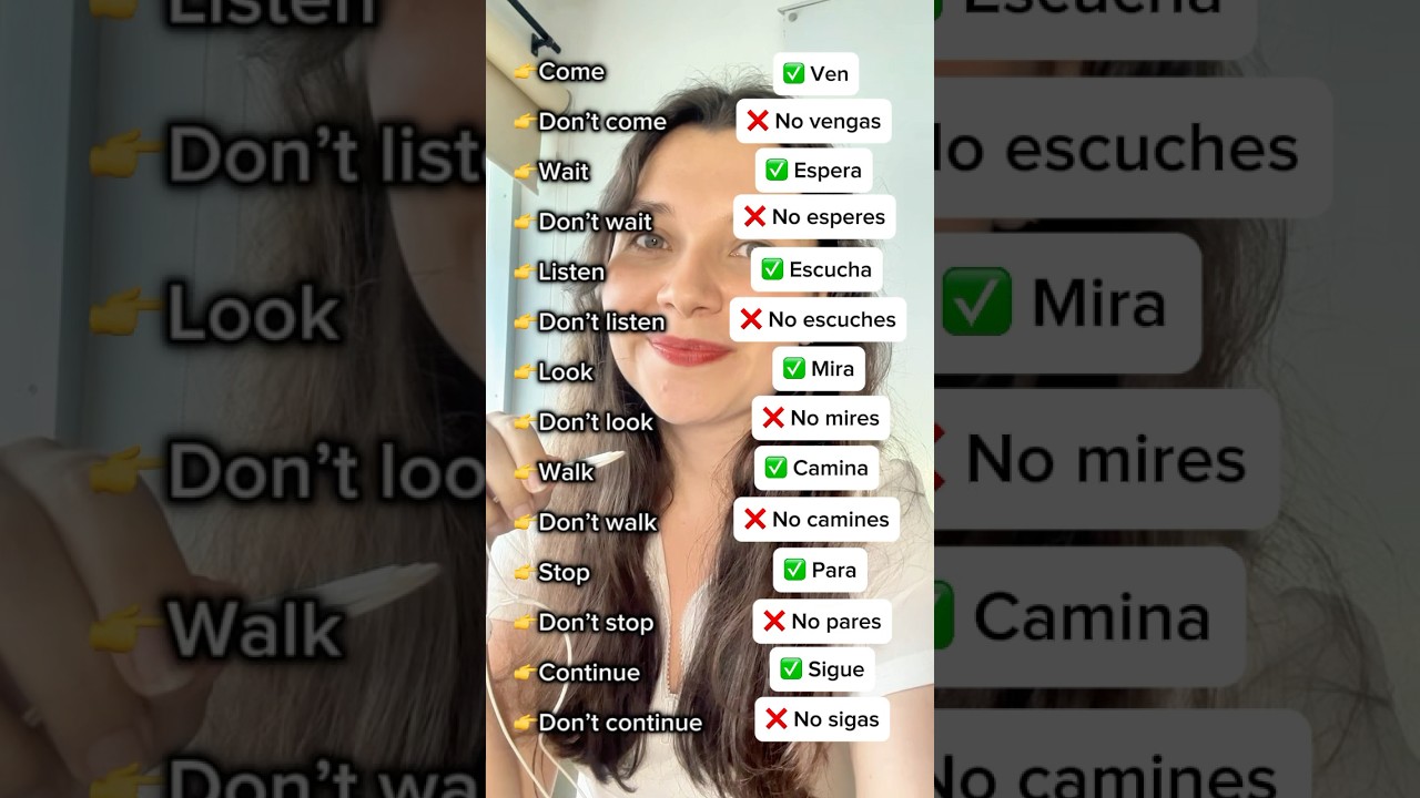Spanish Commands You NEED To Know
