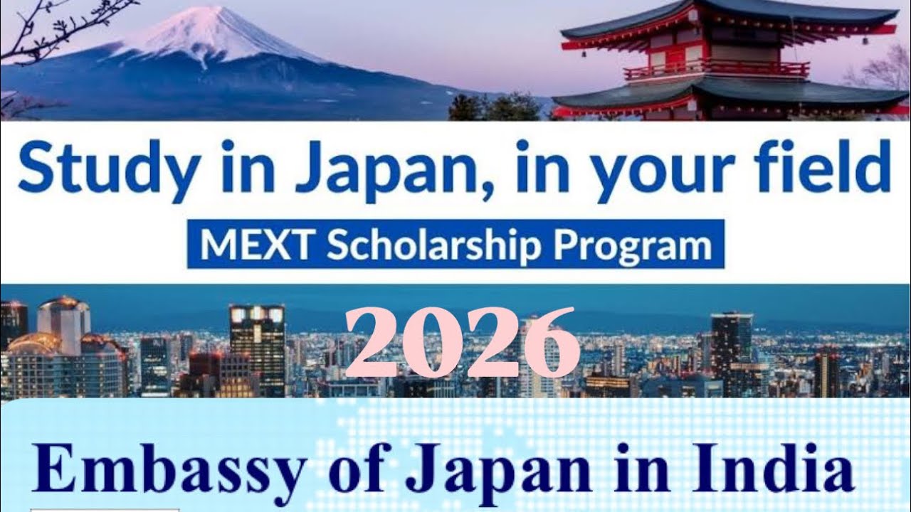 Dream of studying in Japan? The MEXT Scholarship 2026 is now open! Full financial support… ✈️🇯🇵🎓