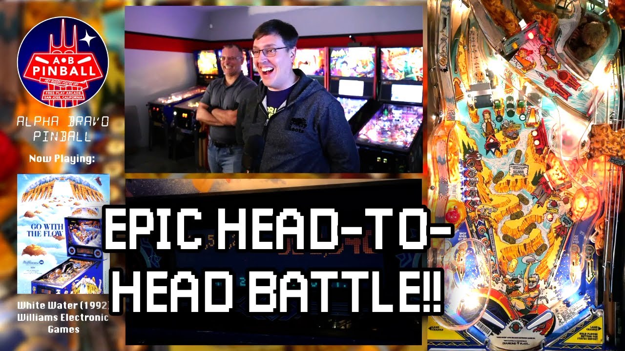 White Water Pinball Competitive Gameplay