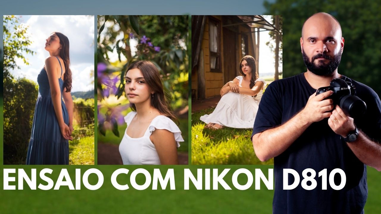 Ensaio Fotográfico Com Nikon D810