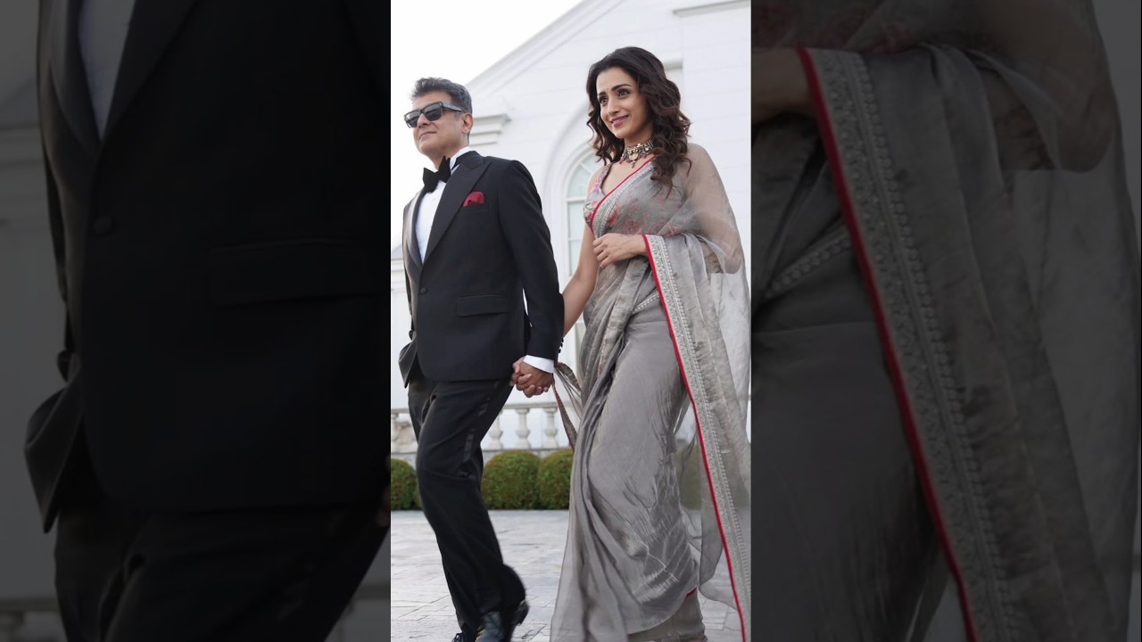 STYLISH AK😍 | Vidamuyarchi Stills of Ajith and Trisha | #vidamuyarchi #ajith #trisha #anirudh #music