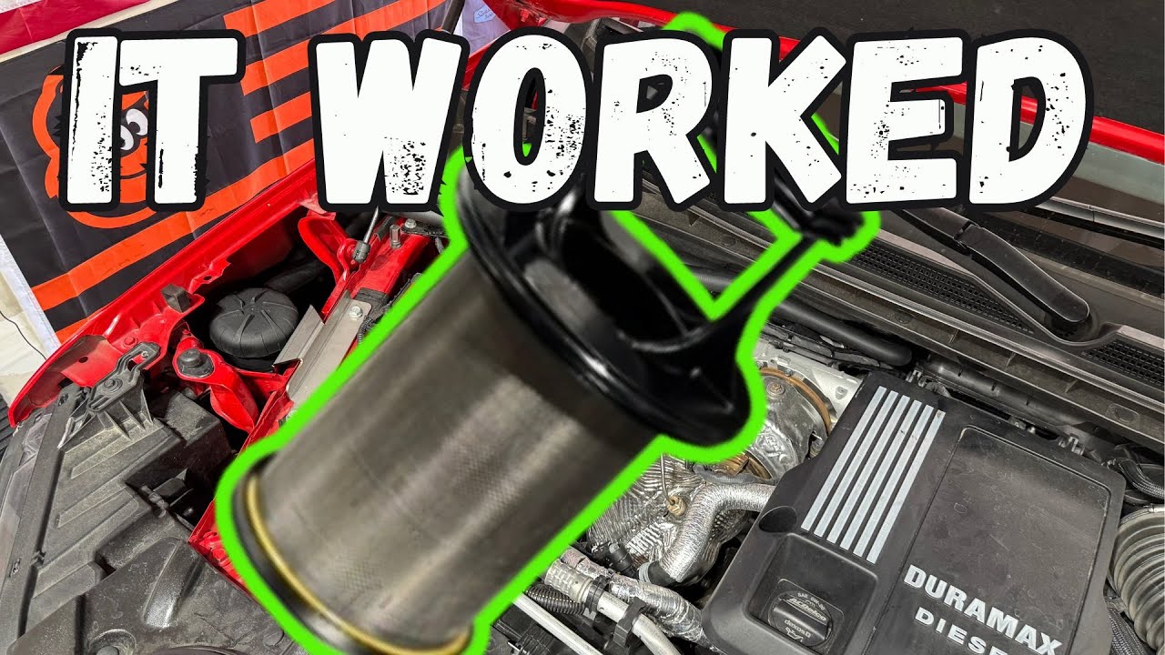 FINALLY ! We got oil out of the PPE Catch Can !