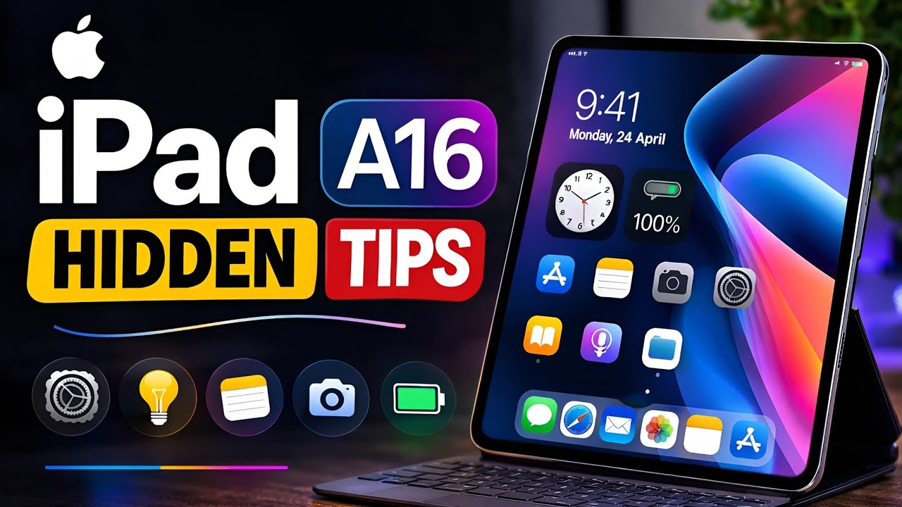 iPad A16 Hidden Tips & Tricks 2026 🔥 | 10 Amazing Features You Must Try!