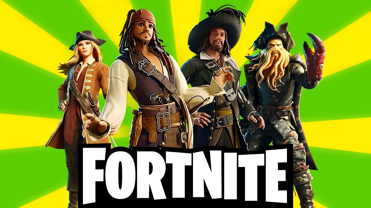 Pirates Of The Caribbean Play Fortnite!