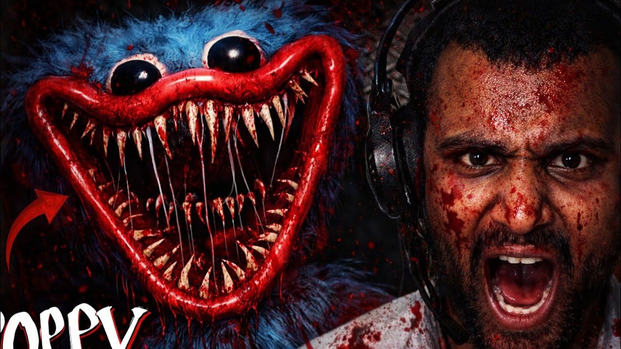 FIRST EXPERIENCE!😫NEVER PLAY AGAIN THIS HORROR GAME | POPPY PLAYTIME #1 