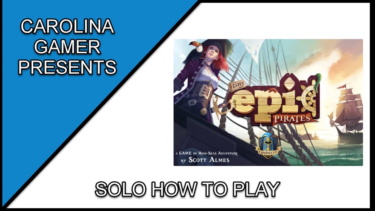 Tiny Epic Pirates: Solo How to Play
