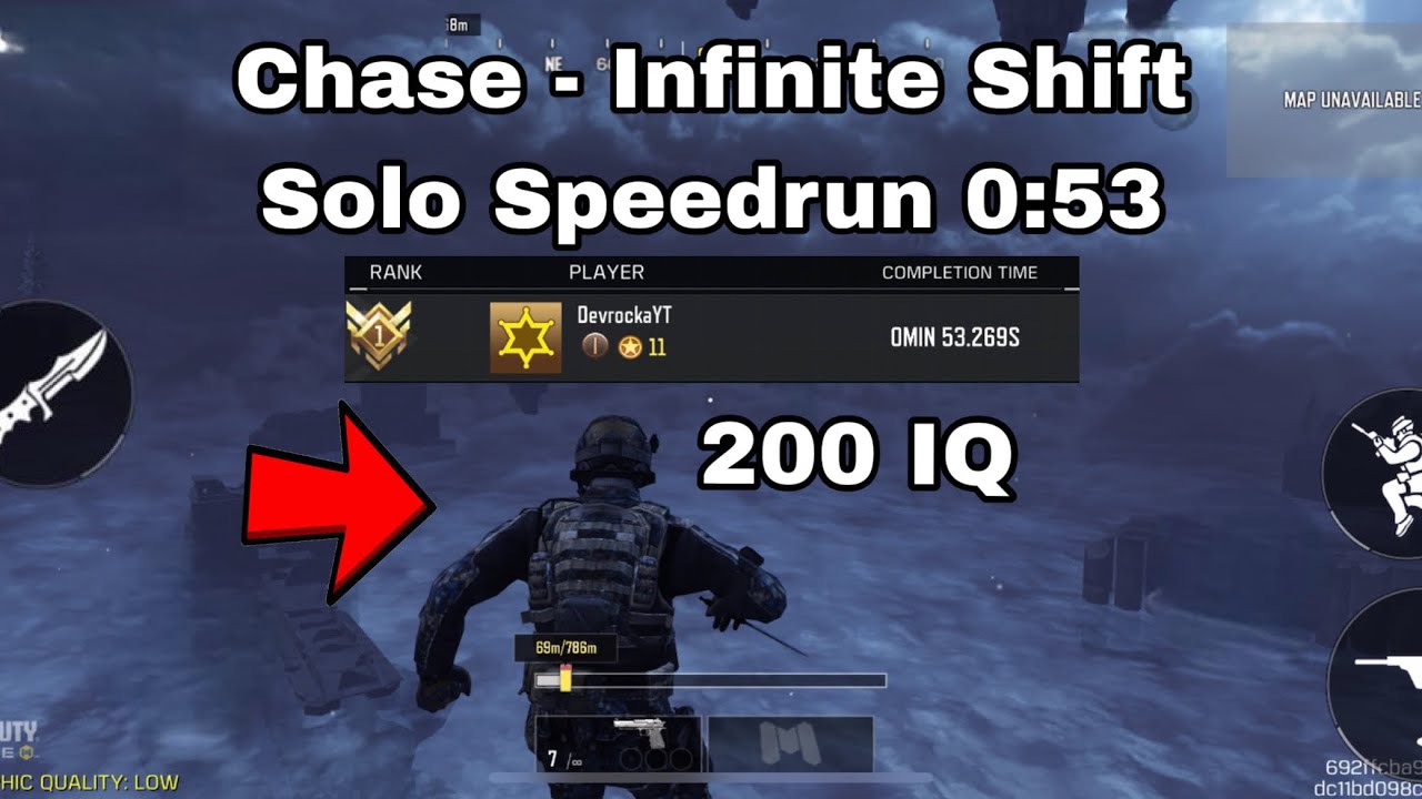 53s Chase Mode Infinite Shift Record! (First ever sub 1 minute)