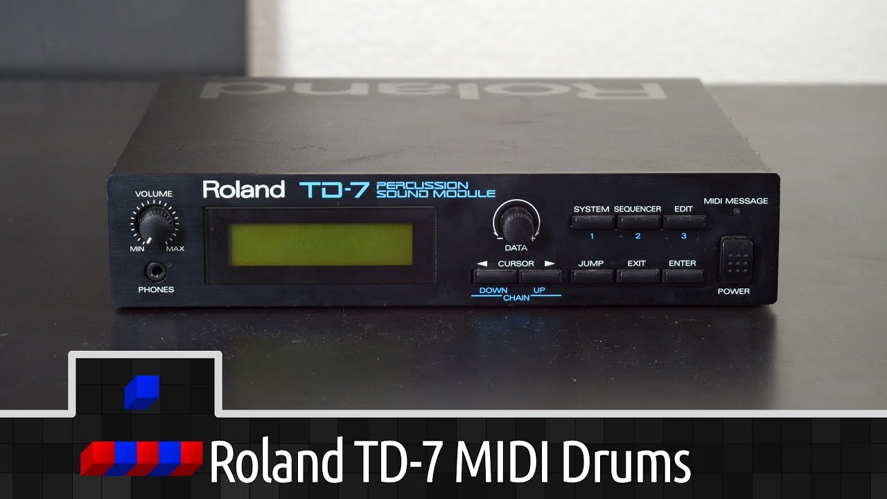 Roland TD-7 MIDI Drum Sound Module