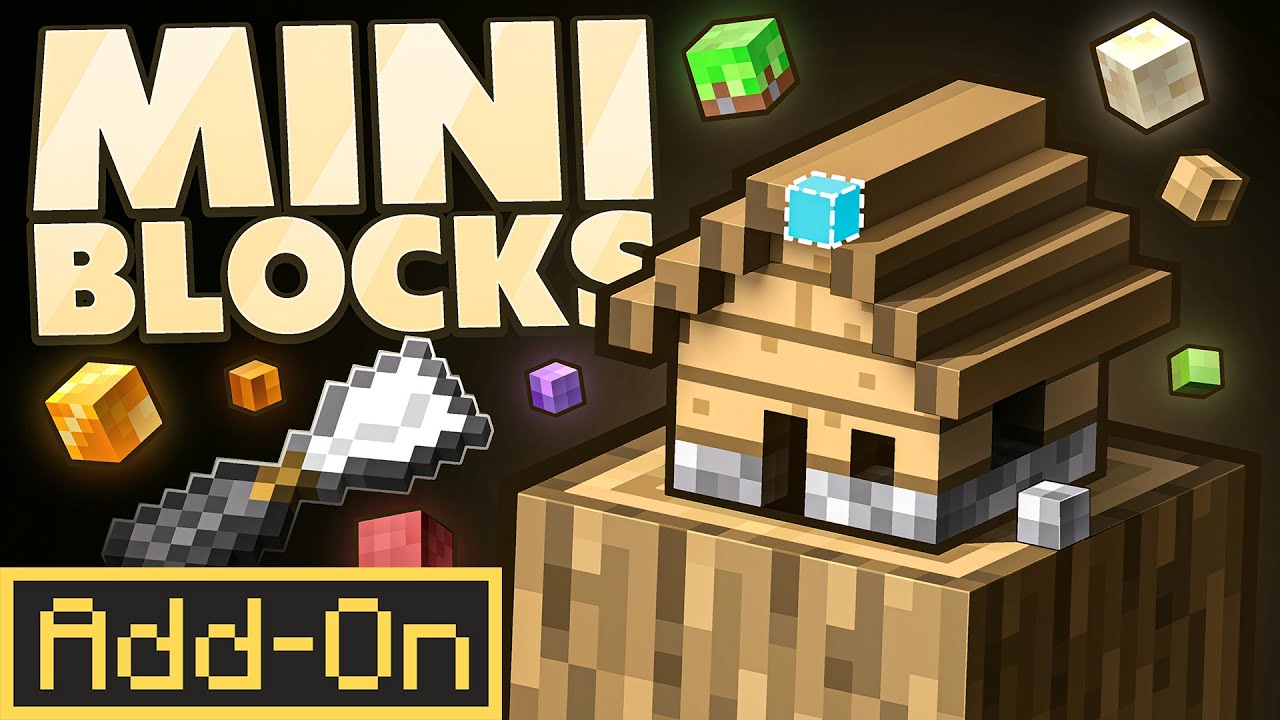 Real Miniblocks | Minecraft Marketplace Add-On - Official Trailer