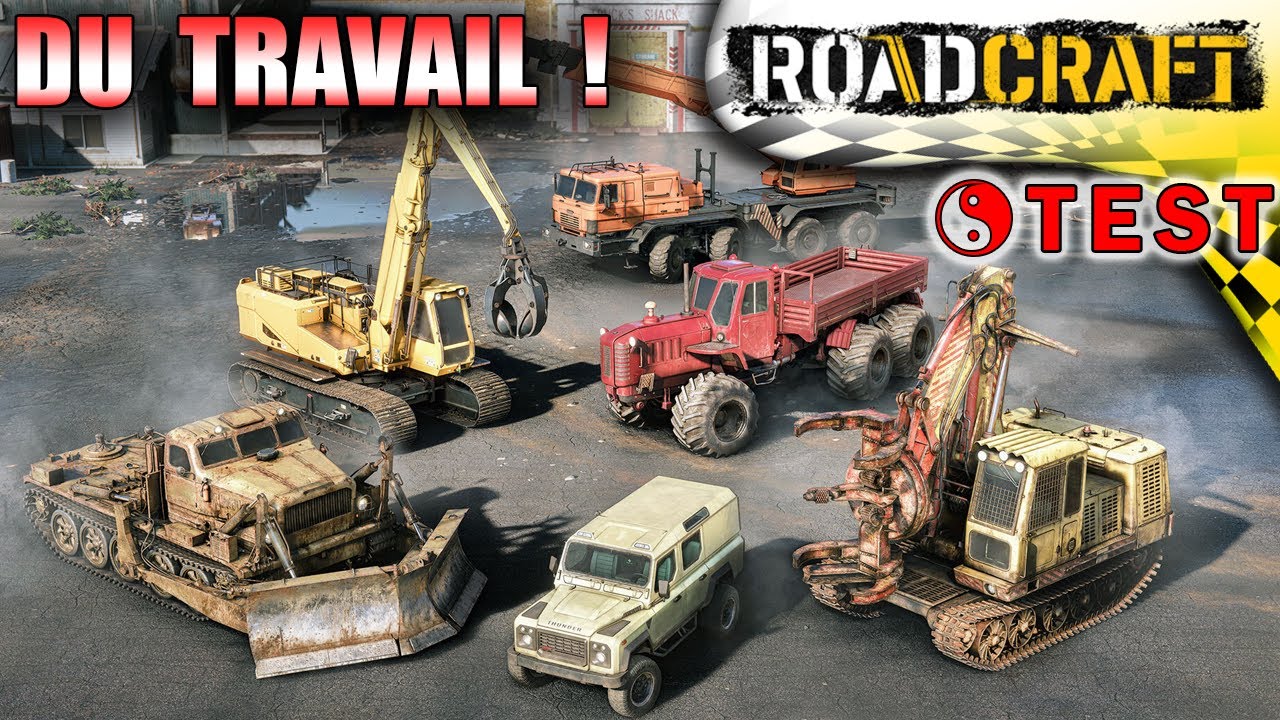 ROADCRAFT CA DONNE QUOI ? DU CHANTIER EN VUE🚦