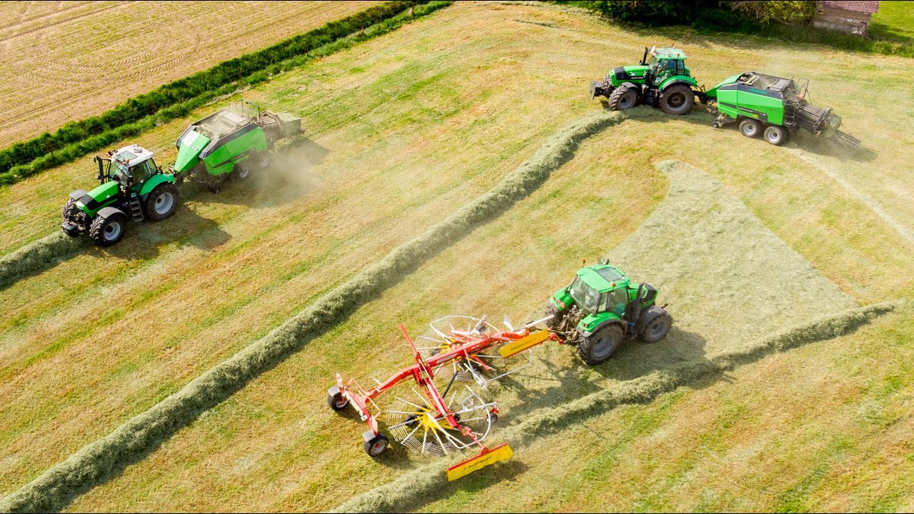 Du DEUTZ-FAHR au pressage de foin | TTV 7250, M650, TTV 6150, BigMaster 5712