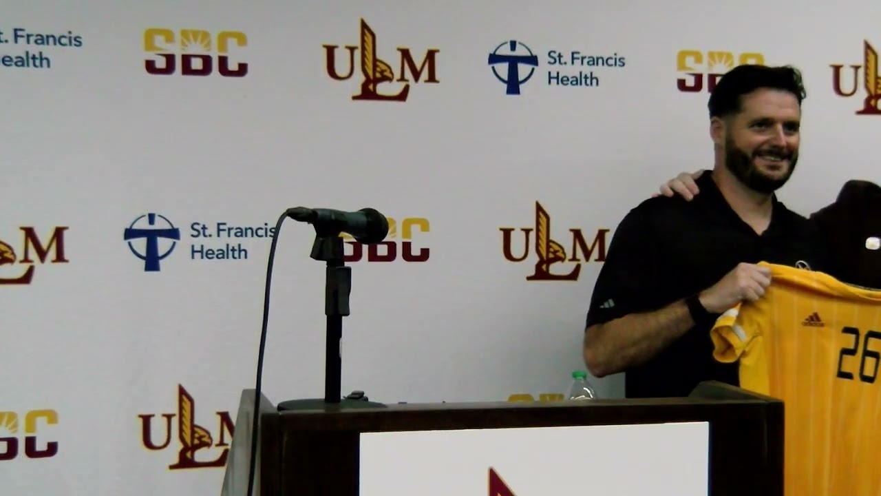 ULM Soccer Head Coach Antony Blackburn Introductory Press Conference