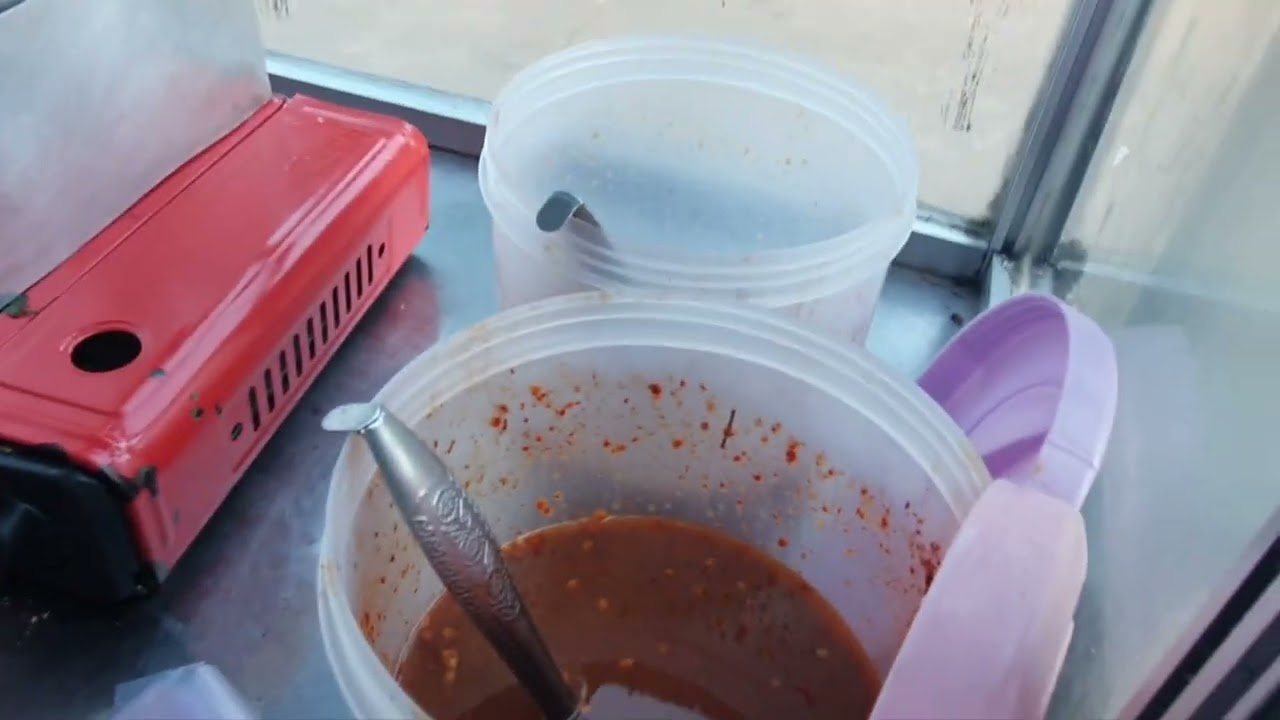 Bread meatballs $0.75 Cambodia 🇰🇭