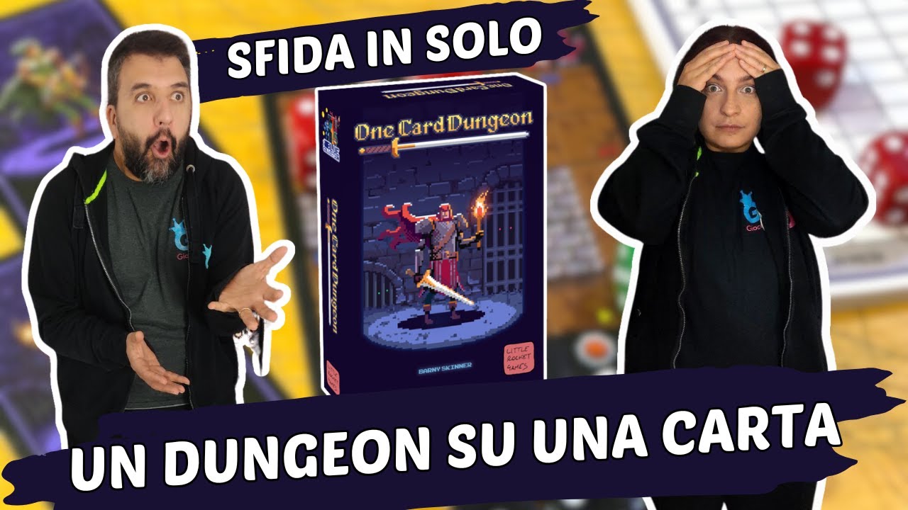 One Card Dungeon, lottiamo contro i mostri in questo gioco in solitario che sta su una sola carta!