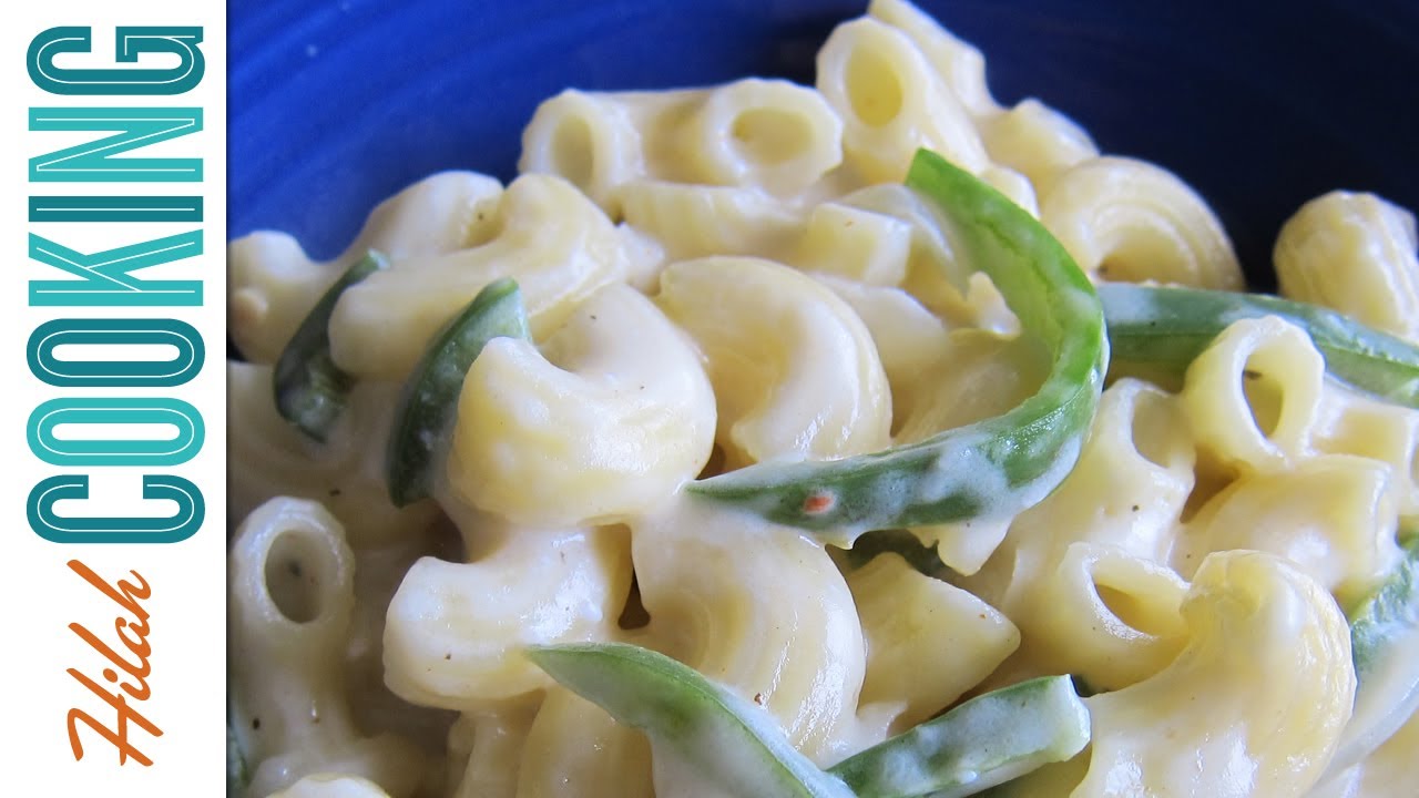 How To Make Green Chile Macaroni and Cheese | Hilah Cooking