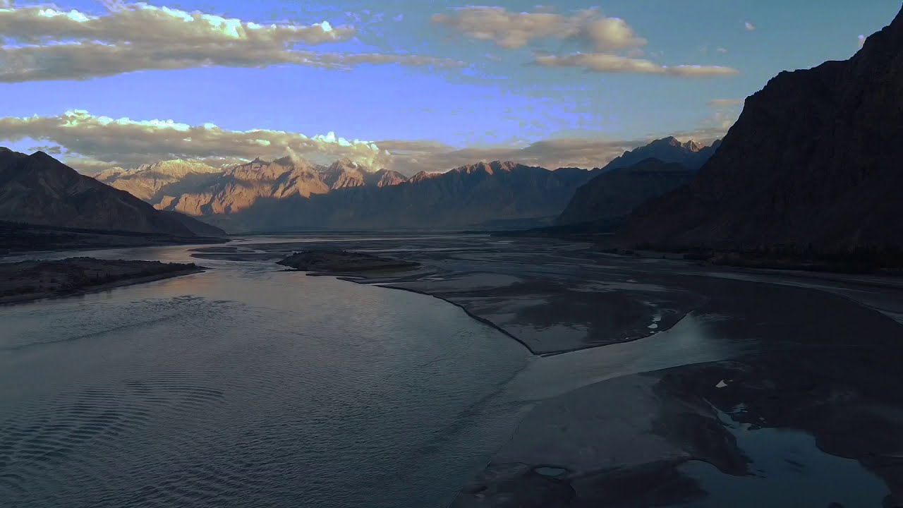 Beautiful landscapes of Pakistan from the skies.