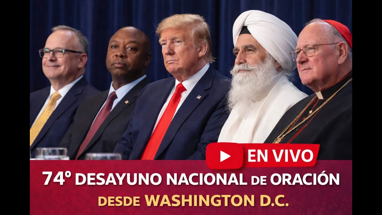 Presidente trump  desayuno nacional de oracion