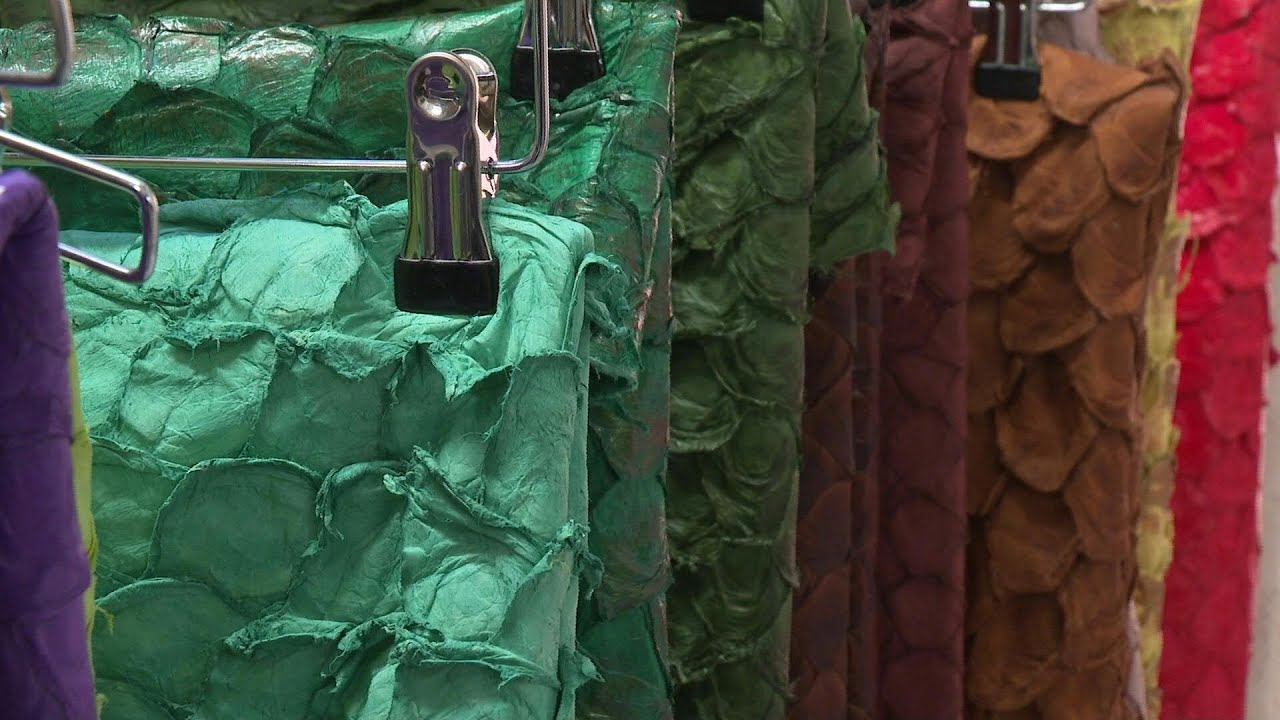 Future Fabrics expo aims to revolutionise fashion with materials | AFP