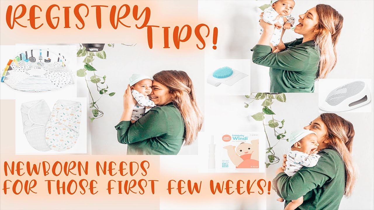 NEWBORN MUST HAVES 2020// You NEED these in your registry!