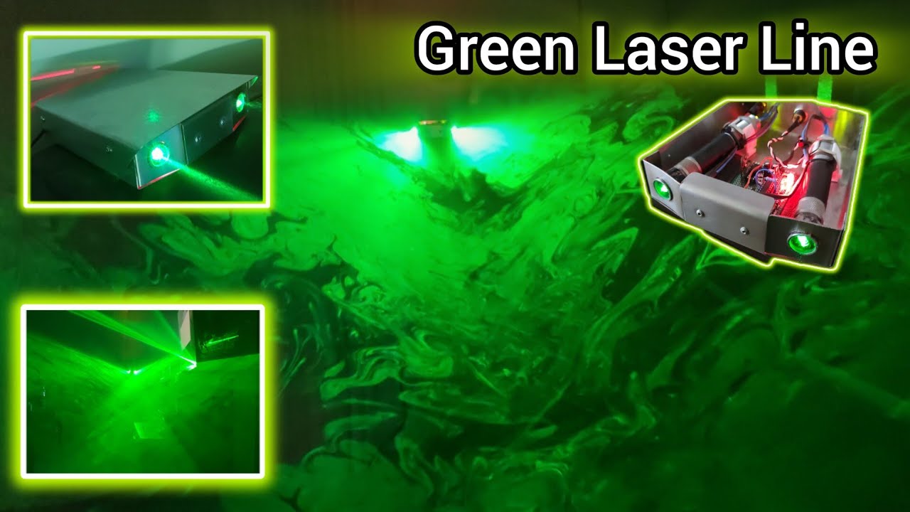 DIY Green Laser Line,  Zielony Laser Linowy DIY