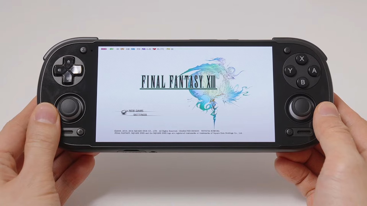 Retroid Pocket 6, GameHub, Final Fantasy XIII tested (Snapdragon 8 Gen 2)